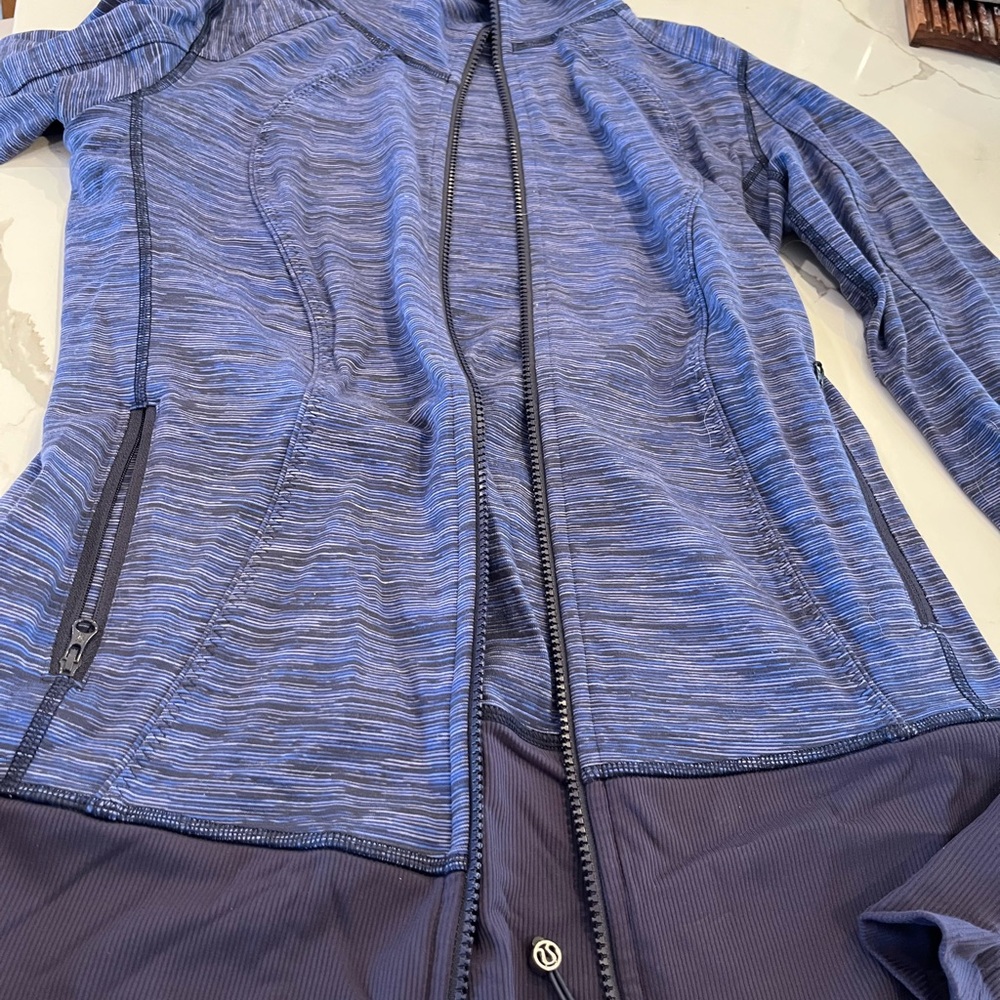 lululemon athletica Heathered Blue Utility Jacket
